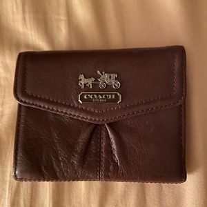 Coach Women’s Brown Leather Wallet